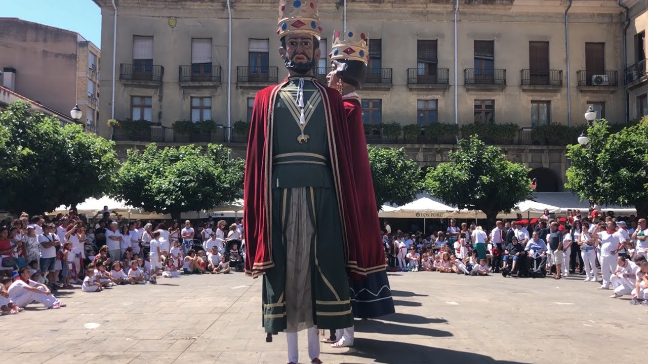 Gigantes de Tafalla, Fiestas 2022