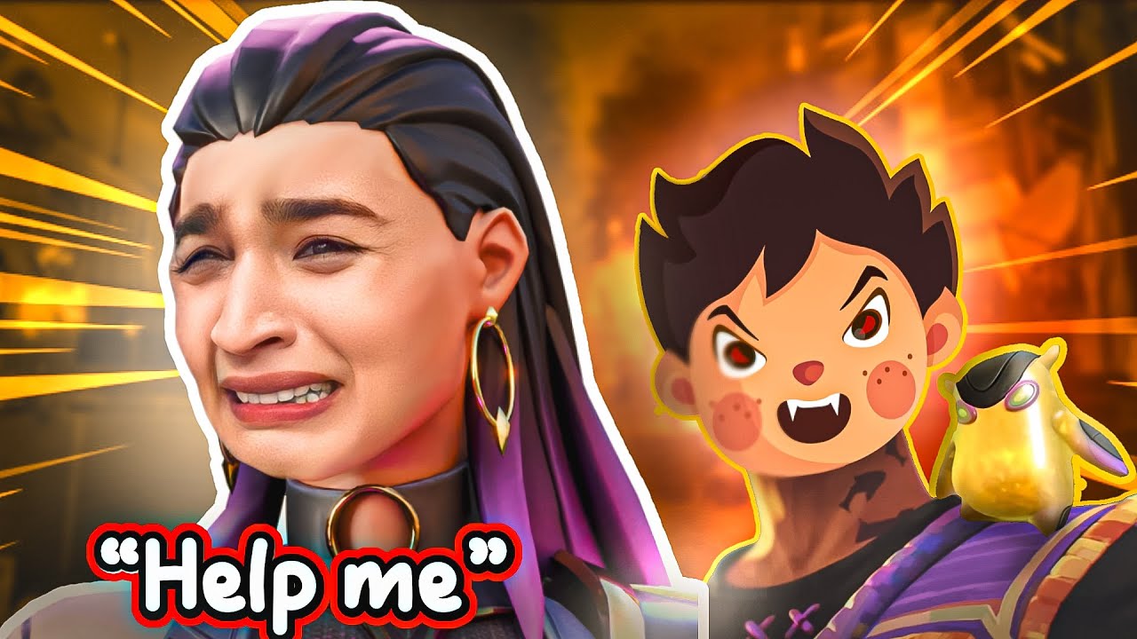 They Begged for Mercy, Stealing Kills | Hilarious Funny Moments in Valorant