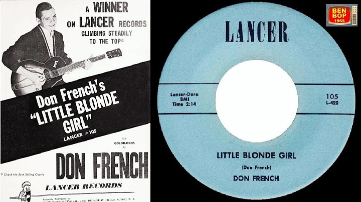 DON FRENCH - Little Blonde Girl / I Look Into My H...