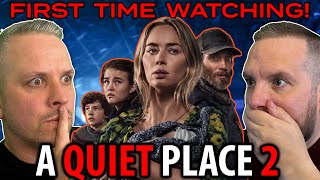THIS SEQUEL TOPPED THE ORIGINAL! 😱 A Quiet Place Part II Movie Reaction (First Time Watching)
