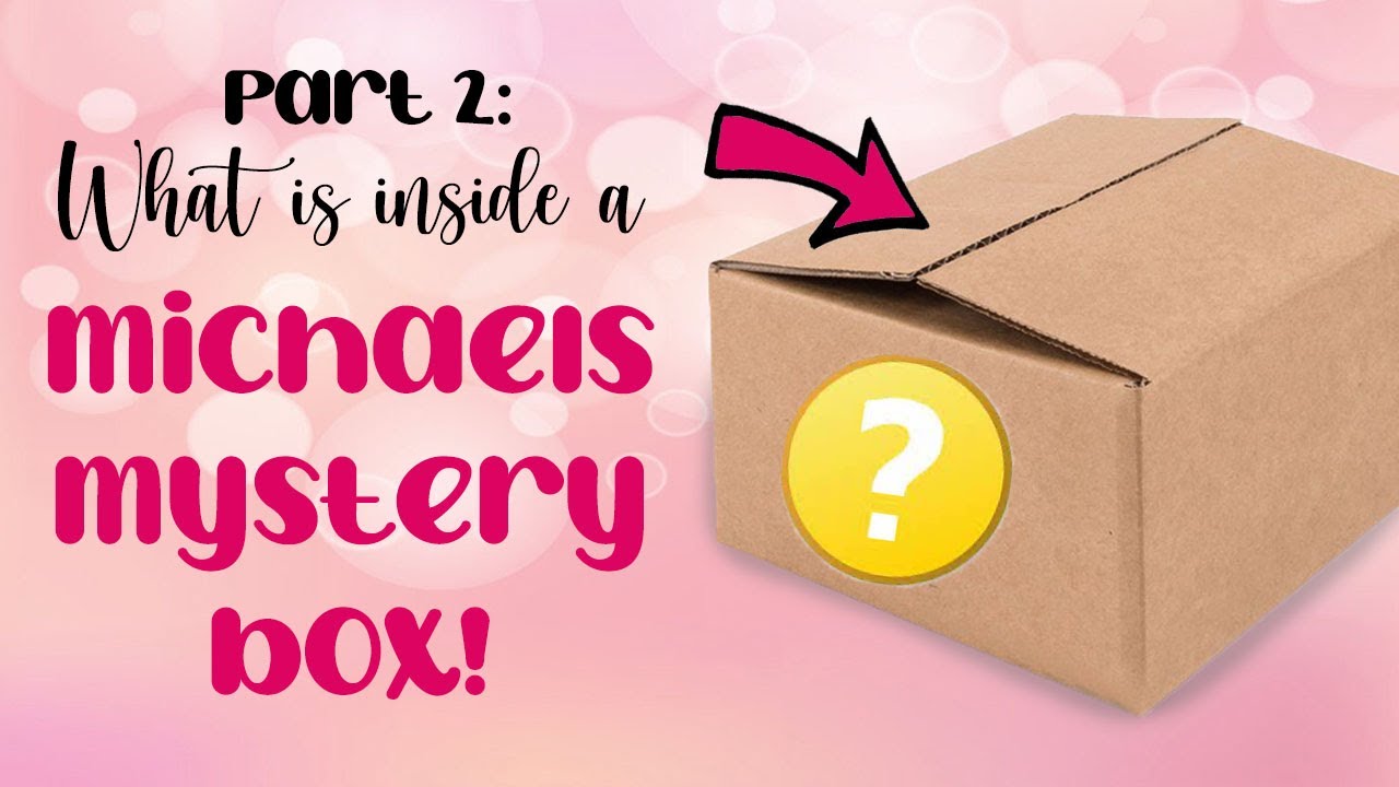 What is in a Michaels Mystery Box? (2023) YouTube