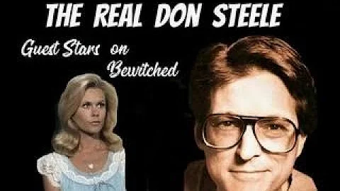 The Real Don Steele on Bewitched with Elizabeth Mo...