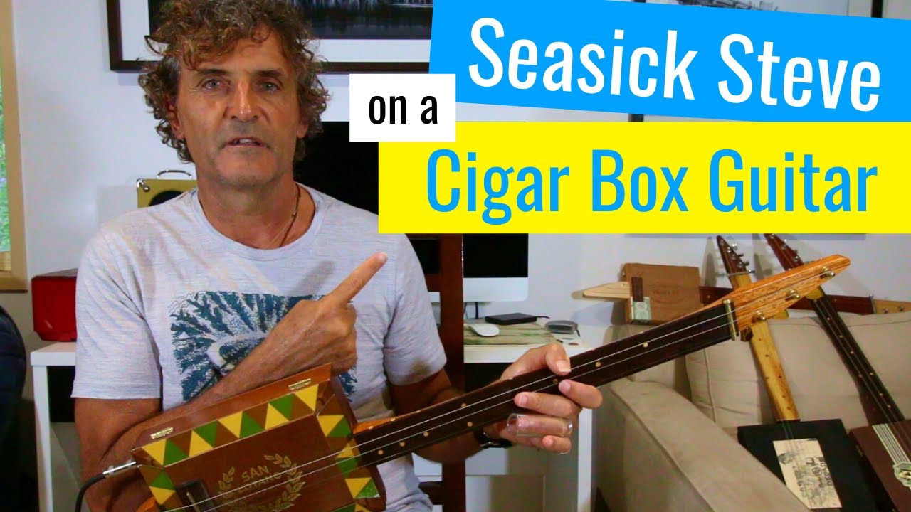 Thunder Bird by Seasick Steve 3 string cigar box guitar lesson