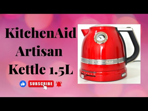  KitchenAid KEK1222ER 1.25-Liter Electric Kettle - Empire  Red,Small