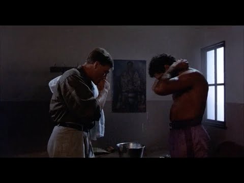 Kickboxer 1989. Kurt discourages Eric from fighting Tong Po.