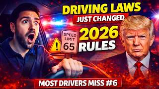 10 Driving Laws Just Changed in 2026 — Most Drivers Miss #6, New Rules Every Driver Must Follow