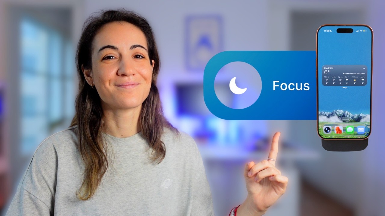 Cómo usar los Modos de Concentración del iPhone para tener un iPhone sin distracciones