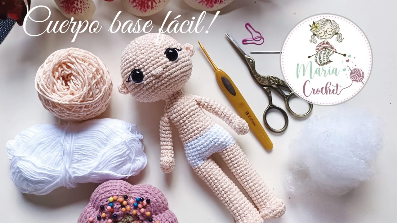 Cuerpo base FÁCIL! parte 2/2 🧶❤️