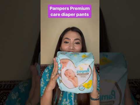 Pampers premium care diaper pants for newborn: Review #pampers #diapers #review #shorts #shortsfeed