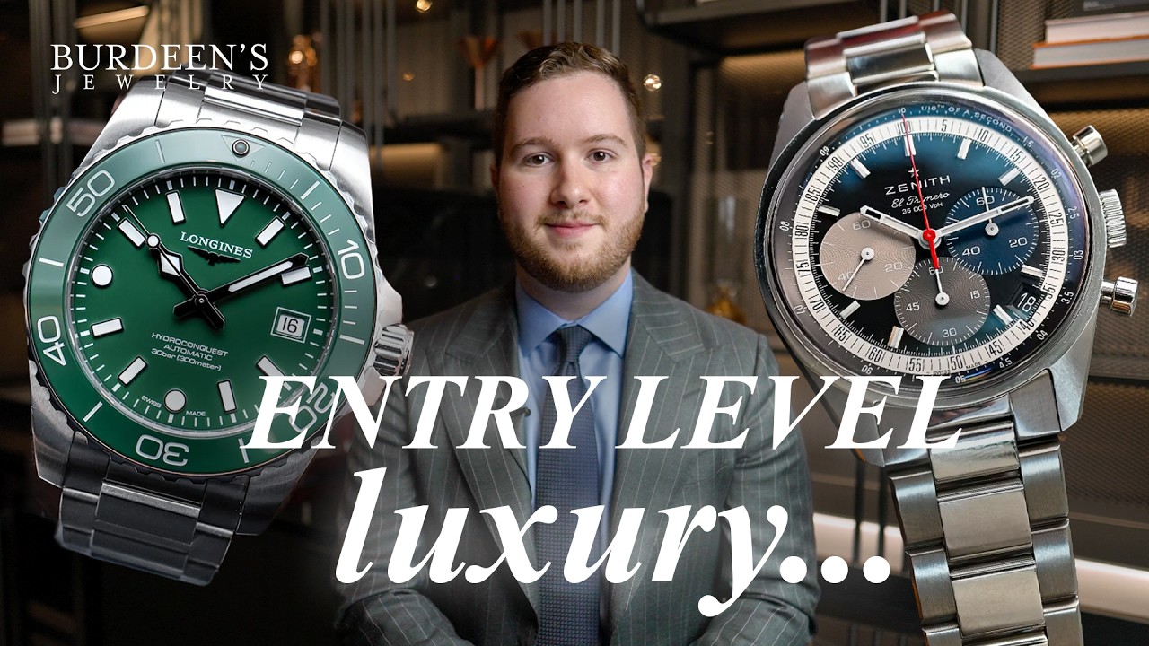 The Blurred Line Between Entry Level & Luxury Watches - YouTube - Burdeens Jewelry