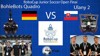 RoboCup 2022 Bangkok Soccer Open Final