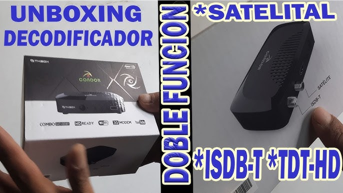 Por qué prefiero comprar un decodificador de TDT HD externo que