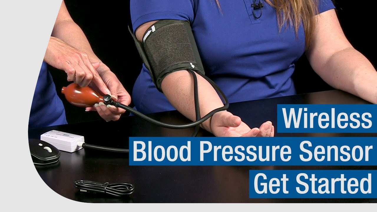 Wireless Blood Pressure Sensor | Get Started - YouTube