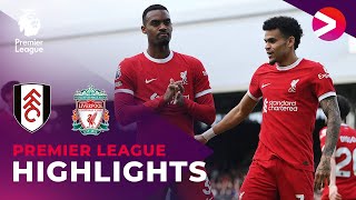 RYAN GRAVENBERCH MET EEN HEERLIJKE KNAL!😍⚽| Fulham - LIverpool | Premier League 23/24 | Samenvatting