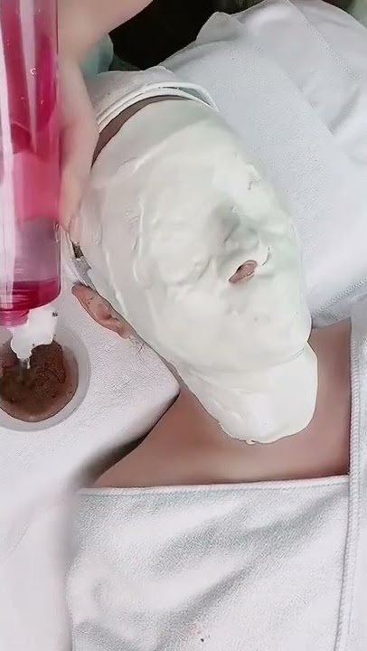 Asmr maskeran, facial spa, membersihkan wajah