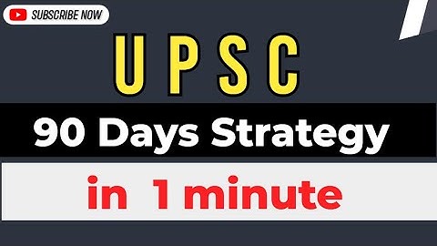 Last 90 Days Strategy for Upsc Prelims 2024 | #upsc2024 #90daysstrategy #upscprelims #exam #prelims