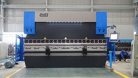 ZYMT CNC Press brake DA53T machine operation guide(operation manual video guide 2021)