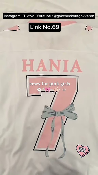 Tampil sporty & manis bareng Jersey Coquette! Stylish, nyaman, cocok buat couple-an sama bestie!