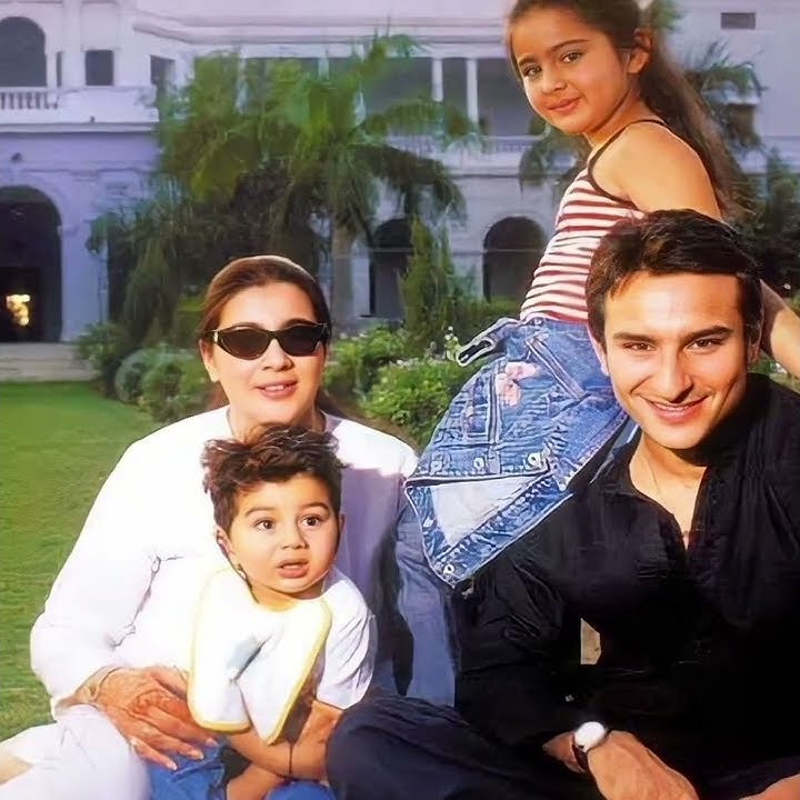 Saif Ali Khan with his first wife Amrita Singh ❤️❤️❤️#saifalikhan #amritasingh #saraalikhan #kareena