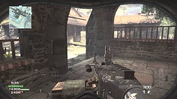 MW3 Gameplay 22-0 Flawless Team Deathmatch on Sanctuary Cool Juggernaut Bro!