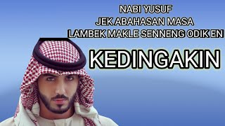 CERAMAH BAHASA MADURA KH.MA'DUM BUKHORI || NABI YUSUF JEK ABAHASAN MASA LAMBEK MAKLE SENNENG ODIK EN