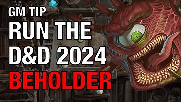 Run the D&D 2024 Beholder