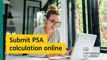 How do I submit a PSA calculation online?