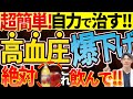 【薬は不要!!】高血圧を超簡単に自力で治すために絶対飲むべきものベスト5
