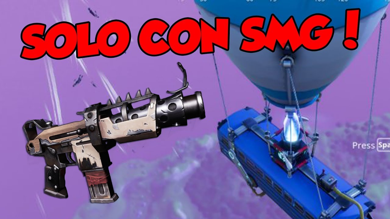💀 ¡GANANDO SOLO CON SMG! 💀 ~ FORTNITE
