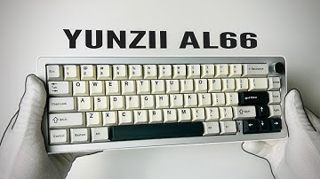 Yunzii AL66 Wireless Mechanical Keyboard Unboxing + Gameplay
