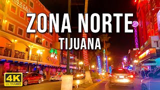 Zona Norte, Tijuana | Red Light District Drive | Tijuana Nightlife | Baja California | Mexico
