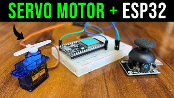 Control Servo motor using esp32 and Joystick 🔥