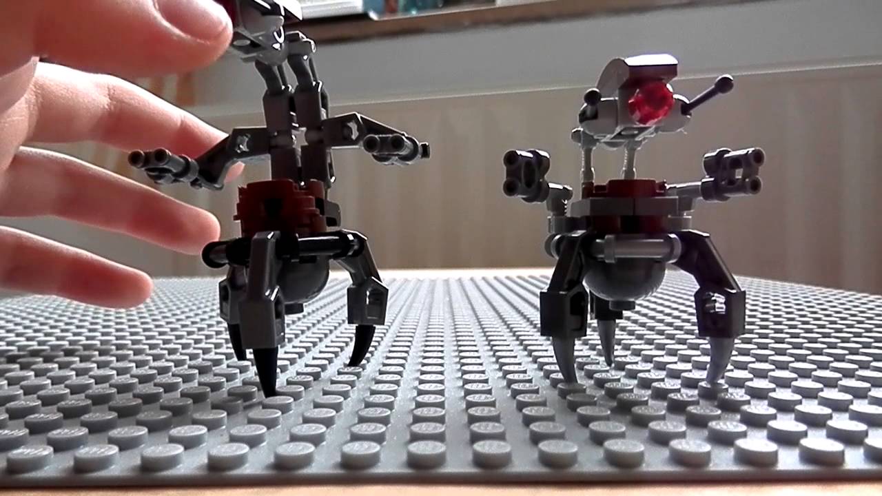 Lego Star Wars Droidekas Comparison