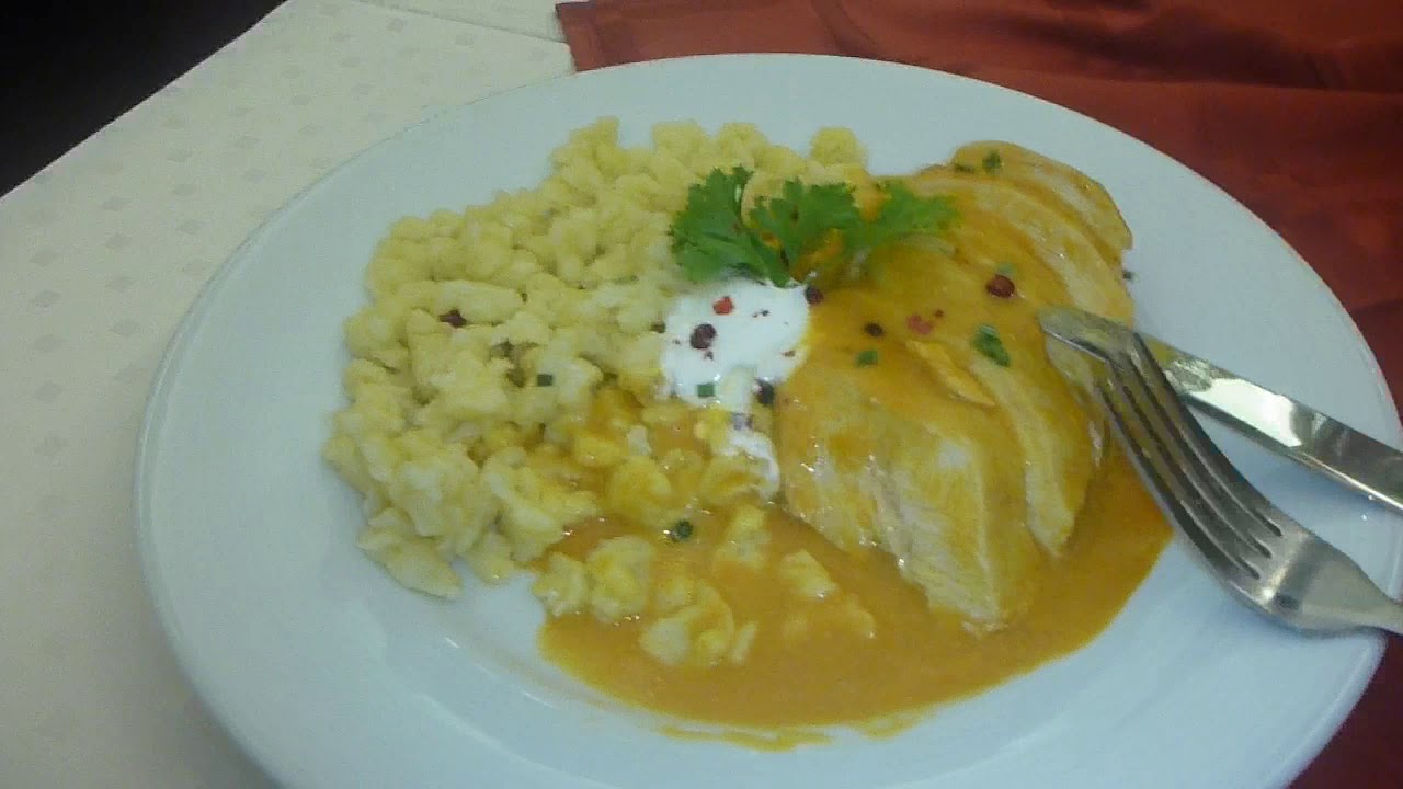 Paprika Chicken on the Hungary to Poland train October 2019 YouTube