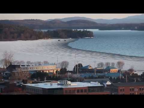 Ice Waves on Lake Champlain