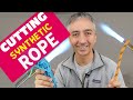 How to Cut Synthetic Rope and Paracord Properly and Fast (4k UHD)