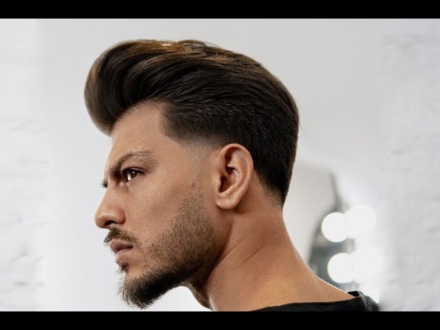 Short Textured Quiff Easy To Style Mens Haircut - YouTube