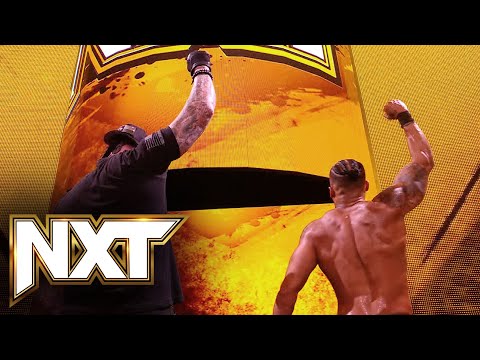 EXCLUSIVE FOOTAGE: The Undertaker and Carmelo Hayes share a moment after NXT