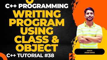 Programming Using Class & Object | How to Write Program Using Class & Object | in C++ In Hindi