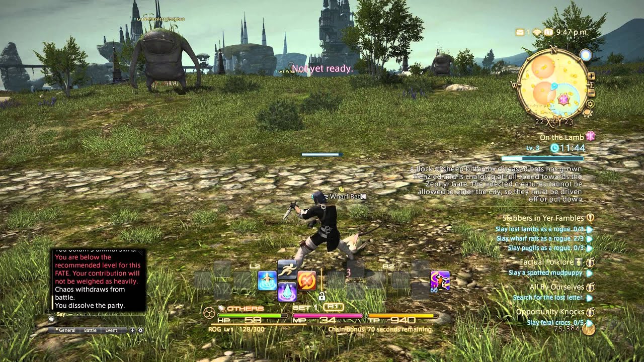 final fantasy xiv online rogue