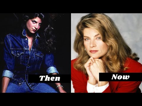 Kirstie Alley from Cheers TV show, transformation then and now