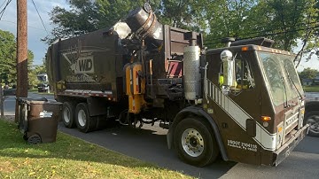 Whitetail Disposal Mack leu labrie side loader