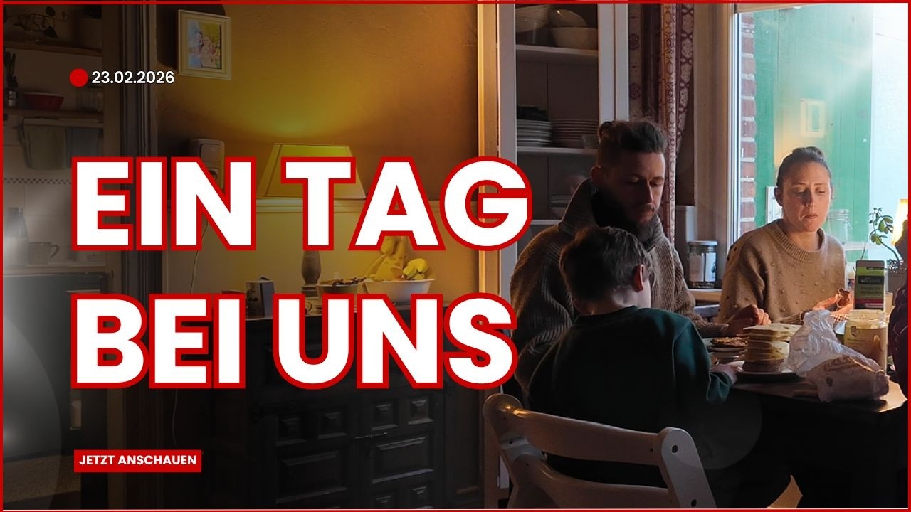 Ein Tag bei uns auf dem Hof.