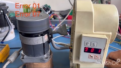 How to remove error 01 in zoje 9503