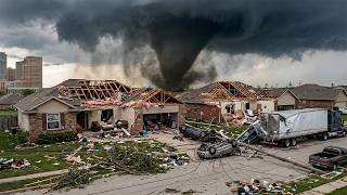 Chaos in Texas Today! Massive Hail Storm & Tornado Threat Hit Dallas–Fort Worth