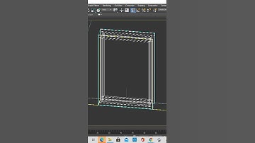 HOW TO DRAW A 3D HOUSE IN 3D MAX ?#shorts