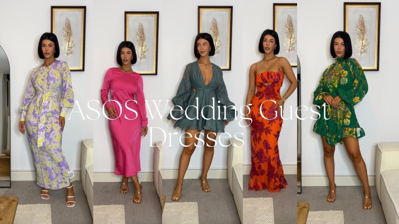 asos wedding guest dress