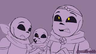 How fanfics write Dream vs Nightmare (Undertale AU/ Dreamtale shitpost)