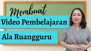 Membuat Video Pembelajaran Seperti Video Ruangguru Menggunakan Android | Mudah | New Normal screenshot 4