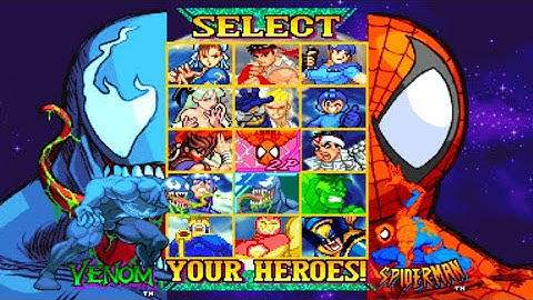 Marvel vs. Capcom Clash of Super Heroes - PS1 | PSOne | PlayStation 1 | PSX #playstation #ps1 #psone